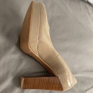Calvin Klein Emmy Two Tone Patent Heels great conditions